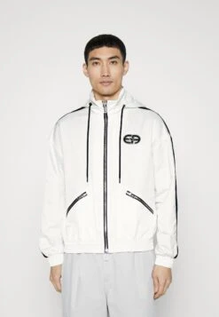 Emporio Armani Blouson Jacket - Summer Jacket - Bianco Caldo