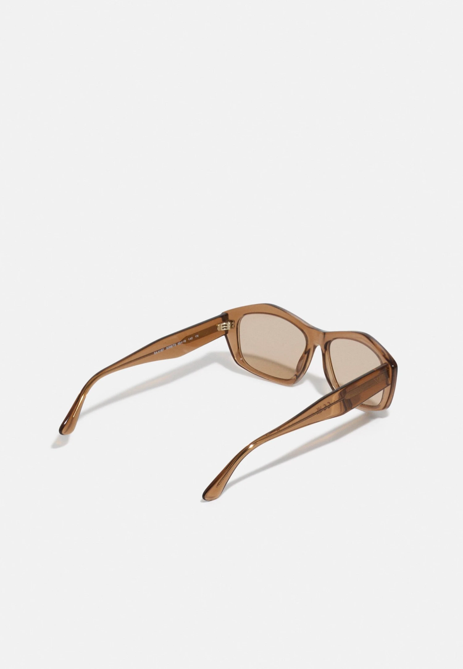 Emporio Armani Sunglasses - Shiny Transparent Brown 4 Emporio Armani Sunglasses - Shiny Transparent Brown - Image 2