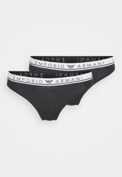 Emporio Armani Brazilian Brief 2 Pack - Briefs - Nero/Black 11 Emporio Armani Brazilian Brief 2 Pack - Briefs - Nero/Black -Total Wear Store 2acf2cf8d52b49b7b43971904f743b8d