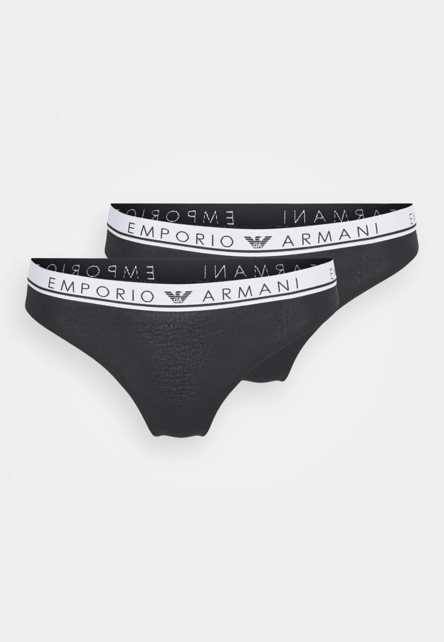 Emporio Armani Brazilian Brief 2 Pack - Briefs - Nero/Black 6 Emporio Armani Brazilian Brief 2 Pack - Briefs - Nero/Black - Image 4