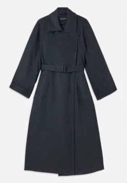 Emporio Armani COAT - Classic Coat - Blu Grigio Melange 14 Emporio Armani COAT - Classic Coat - Blu Grigio Melange -Total Wear Store 2b925c7b5c5e4e09bc86ae954ad19fd5