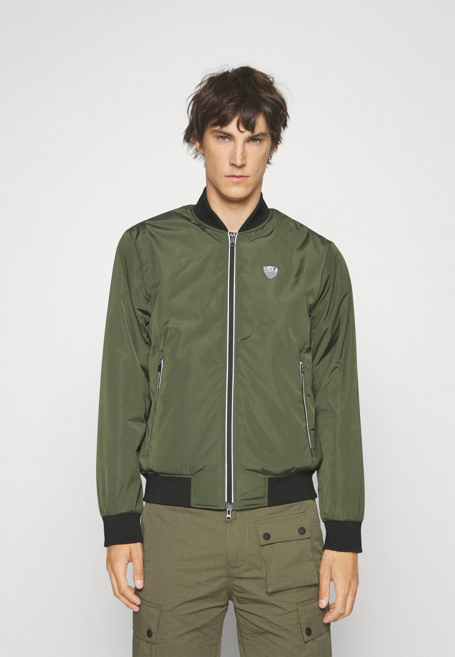 EA7 Emporio Armani Jacket - Bomber Jacket - Verde Scuro 3 EA7 Emporio Armani Jacket - Bomber Jacket - Verde Scuro