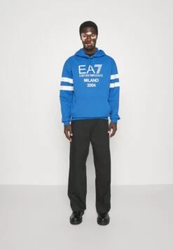 EA7 Emporio Armani Sweatshirt - Blue -Total Wear Store 2bdf0348dd704ef581a3b3863b614768