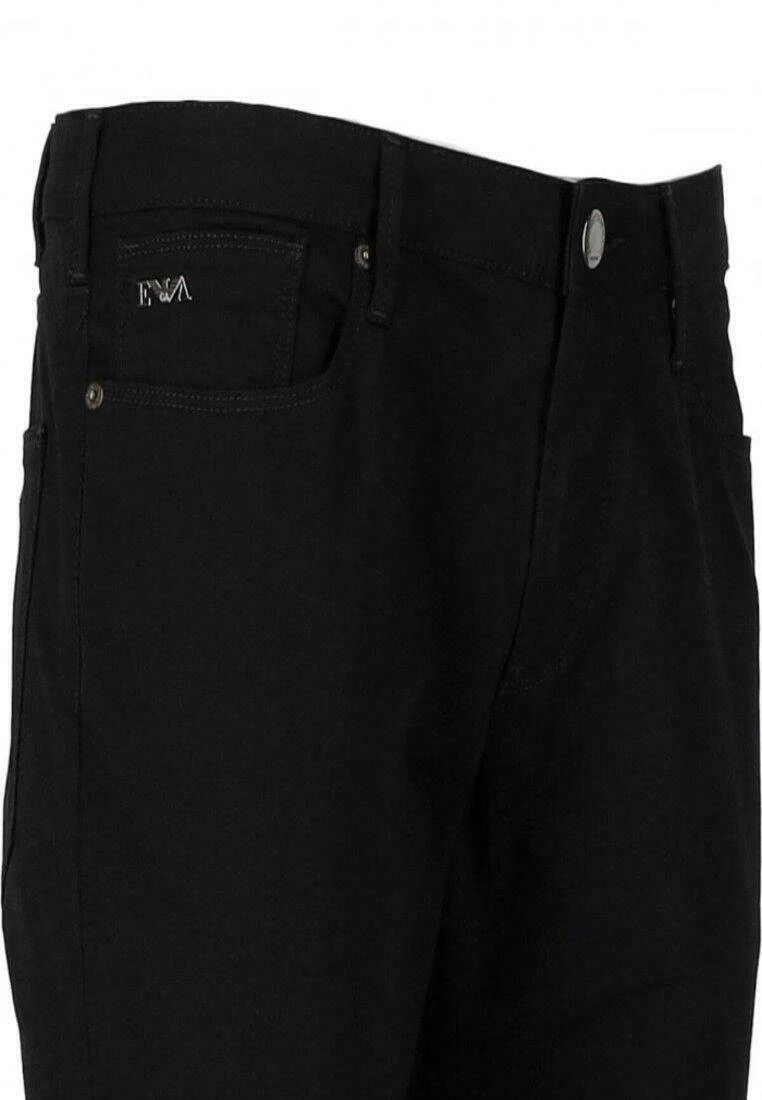 Emporio Armani 5 Pockets Pant - Slim Fit Jeans - Black 5 Emporio Armani 5 Pockets Pant - Slim Fit Jeans - Black - Image 3