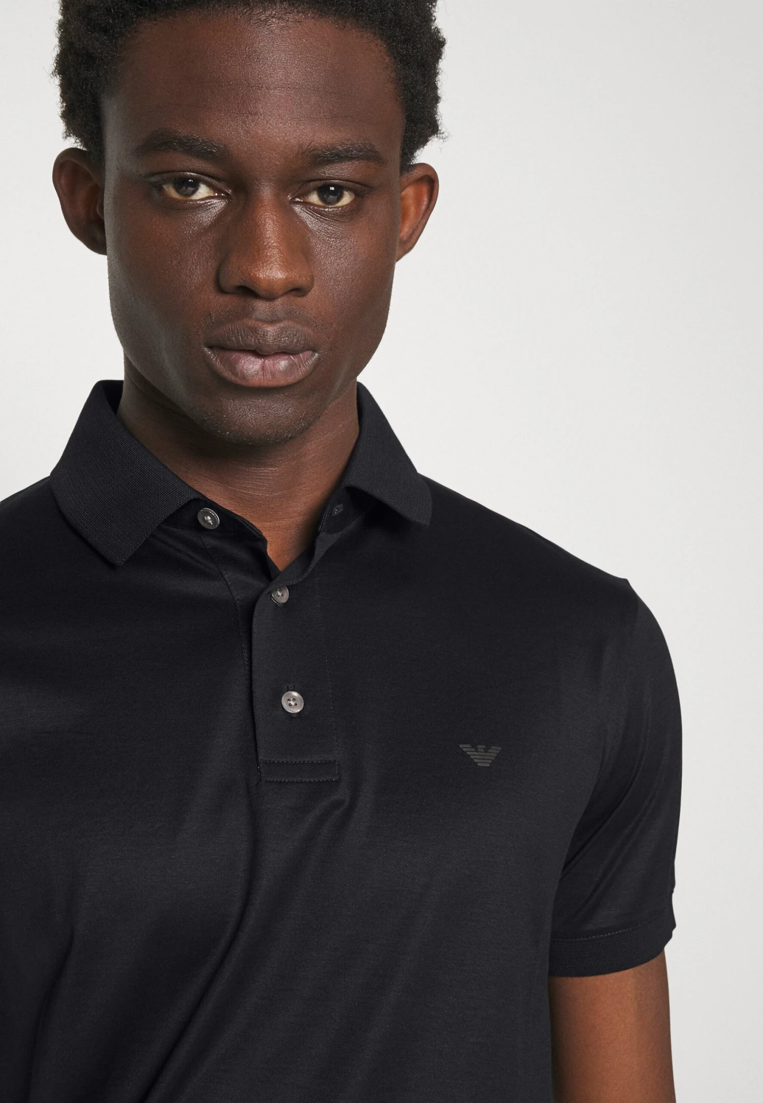 Emporio Armani Polo Shirt - Nero 7 Emporio Armani Polo Shirt - Nero - Image 5