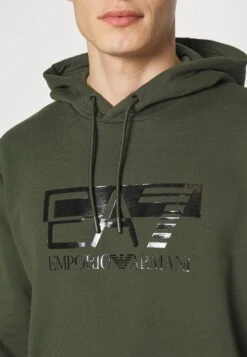 EA7 Emporio Armani Sweatshirt - Verde Scuro -Total Wear Store 2d244793a0cc4b22bc9dcba7915cc9fa