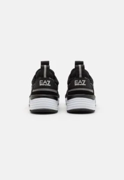 EA7 Emporio Armani Ace Runner Unisex - Trainers - Black/Silver 10 EA7 Emporio Armani Ace Runner Unisex - Trainers - Black/Silver -Total Wear Store 2d2639705283490b90caacaaa576a6d6