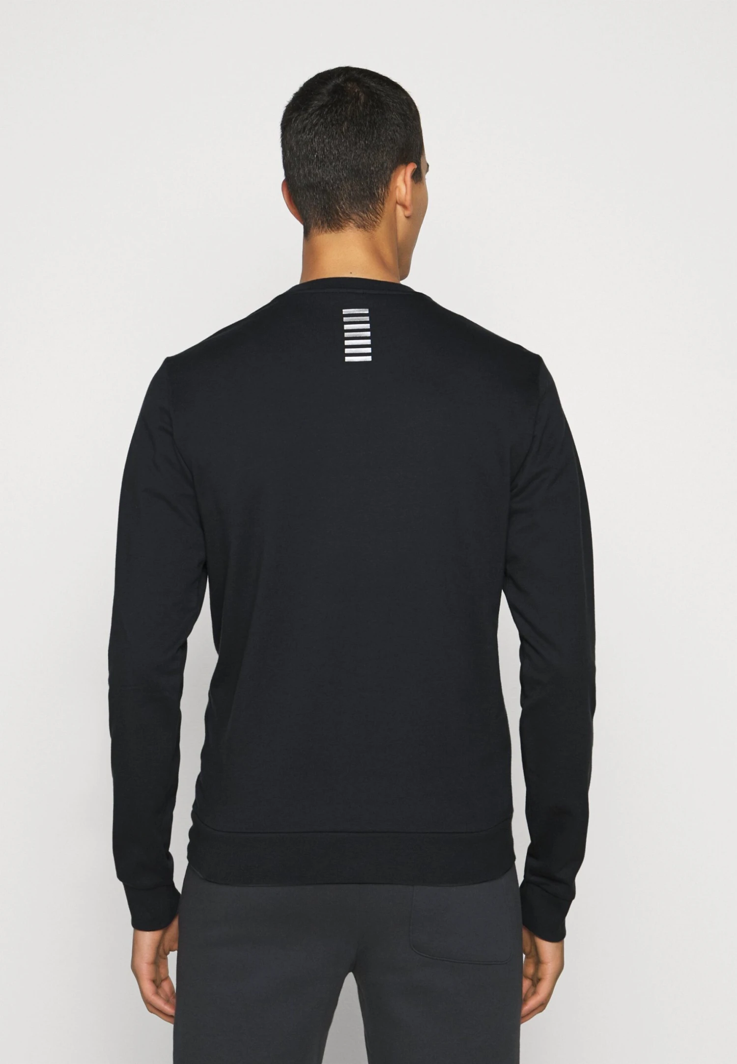 EA7 Emporio Armani Sweatshirt - Night Blue/Silver 5 EA7 Emporio Armani Sweatshirt - Night Blue/Silver - Image 3