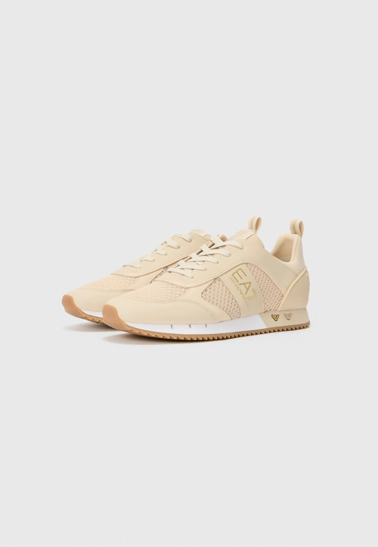 EA7 Emporio Armani UNISEX - Trainers - Cement/gold-coloured/honey 4 EA7 Emporio Armani UNISEX - Trainers - Cement/gold-coloured/honey - Image 2