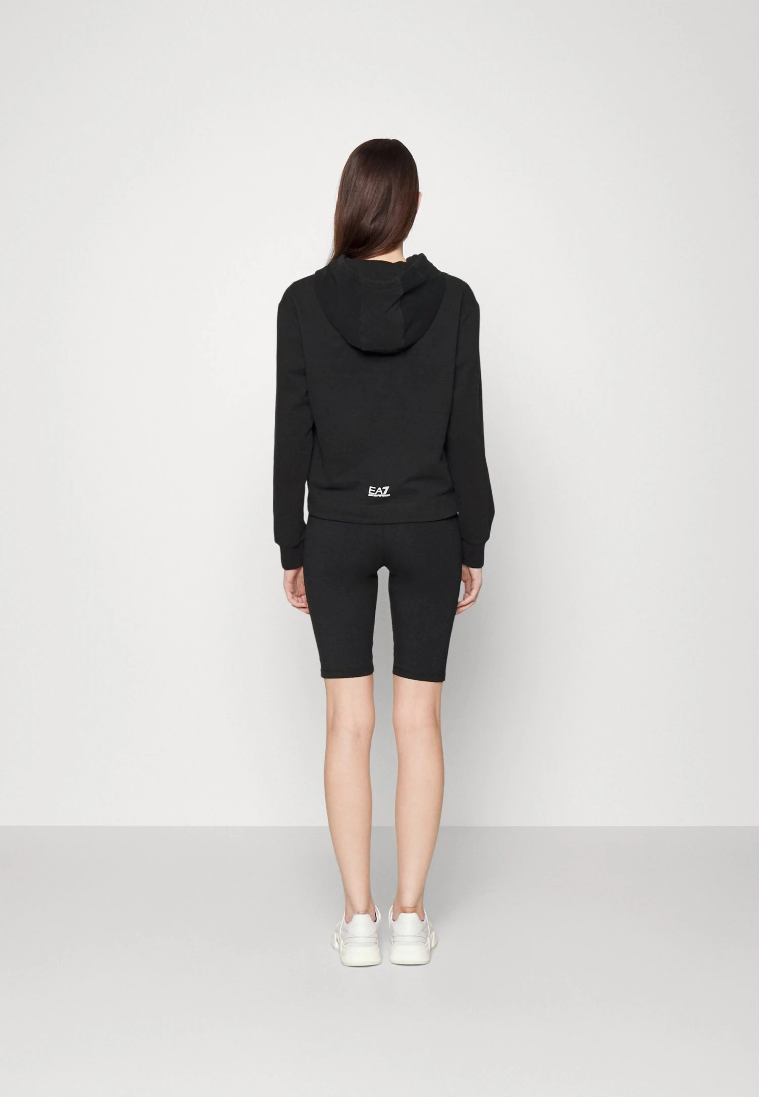 EA7 Emporio Armani Sweatshirt - Black/White 5 EA7 Emporio Armani Sweatshirt - Black/White - Image 3