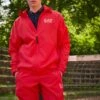 EA7 Emporio Armani TUTA SPORTIVA - Tracksuit - Racing Red