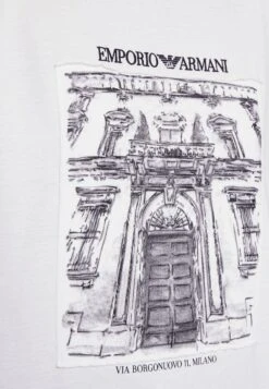 Emporio Armani Print T-Shirt - White -Total Wear Store 2e7dd4057d624e2ba2bf8633a65865d7