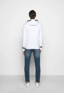 EA7 Emporio Armani Zip-Up Sweatshirt - White 9 EA7 Emporio Armani Zip-Up Sweatshirt - White -Total Wear Store 2e8f4d53c10146169d91821e6e9fca31