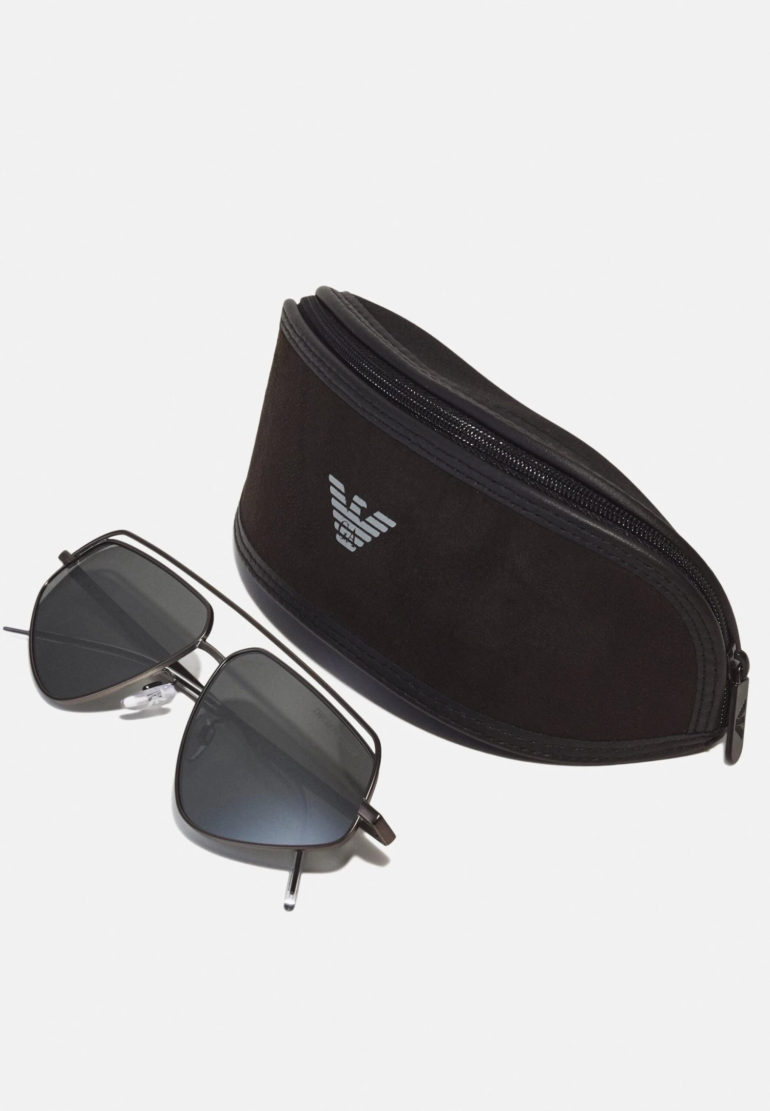 Emporio Armani Sunglasses - Matte Gunmetal 6 Emporio Armani Sunglasses - Matte Gunmetal - Image 4
