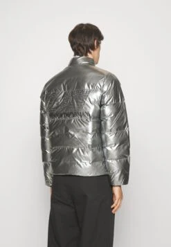 EA7 Emporio Armani Winter Jacket - Grigio Chiaro 12 EA7 Emporio Armani Winter Jacket - Grigio Chiaro -Total Wear Store 2ed6b6437a8b4813bdc342b273bd4a41