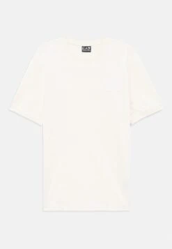 EA7 Emporio Armani TRAIN CORE TEE UNISEX - Basic T-shirt - Vanilla Ice -Total Wear Store 2ee2172487cc4100a255627aa45cc2f5