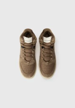 Emporio Armani High-top Trainers - Choco -Total Wear Store 2ef6827bb8444e8aa1a510d19c4b9692