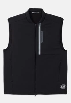 EA7 Emporio Armani GOLF PRO PADDED - Waistcoat - Black -Total Wear Store 2f0b567630194af097c9d17c7801d724