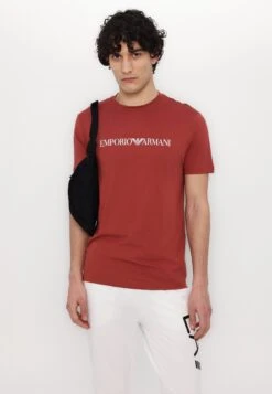 Emporio Armani Print T-shirt - Cowhide -Total Wear Store 2f17336761a04cc1a488762c77b8a996