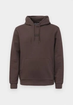 EA7 Emporio Armani TRAIN CORE HOODIE - Sweatshirt - Chocolate Brown -Total Wear Store 2f446f6ddfbb4217bf7bfd8159e4ebba 1