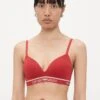 Emporio Armani PADDED BRALETTE BRA - Triangle Bra - Red -Total Wear Store 2fc8572d078a45d19f6e3e99048191b4