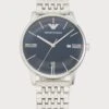 Emporio Armani MINIMALIST - Watch - Silver-coloured -Total Wear Store 305f905be68c4fcfb8f34f1eac17be94