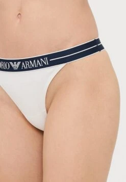 Emporio Armani PARTE BASSA THONG 2 PACK - Thong - White -Total Wear Store 30ba0a7efb744019af9f3644a803f07f