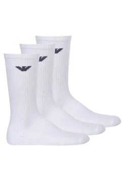Emporio Armani Medium Socks 3Pack - Socks - White
