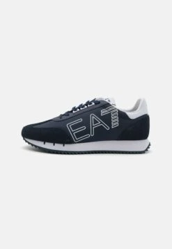 EA7 Emporio Armani VINTAGE UNISEX - Trainers - Black/white/black Eagle -Total Wear Store 30ffb6a922584482b574de3a6c8d6617