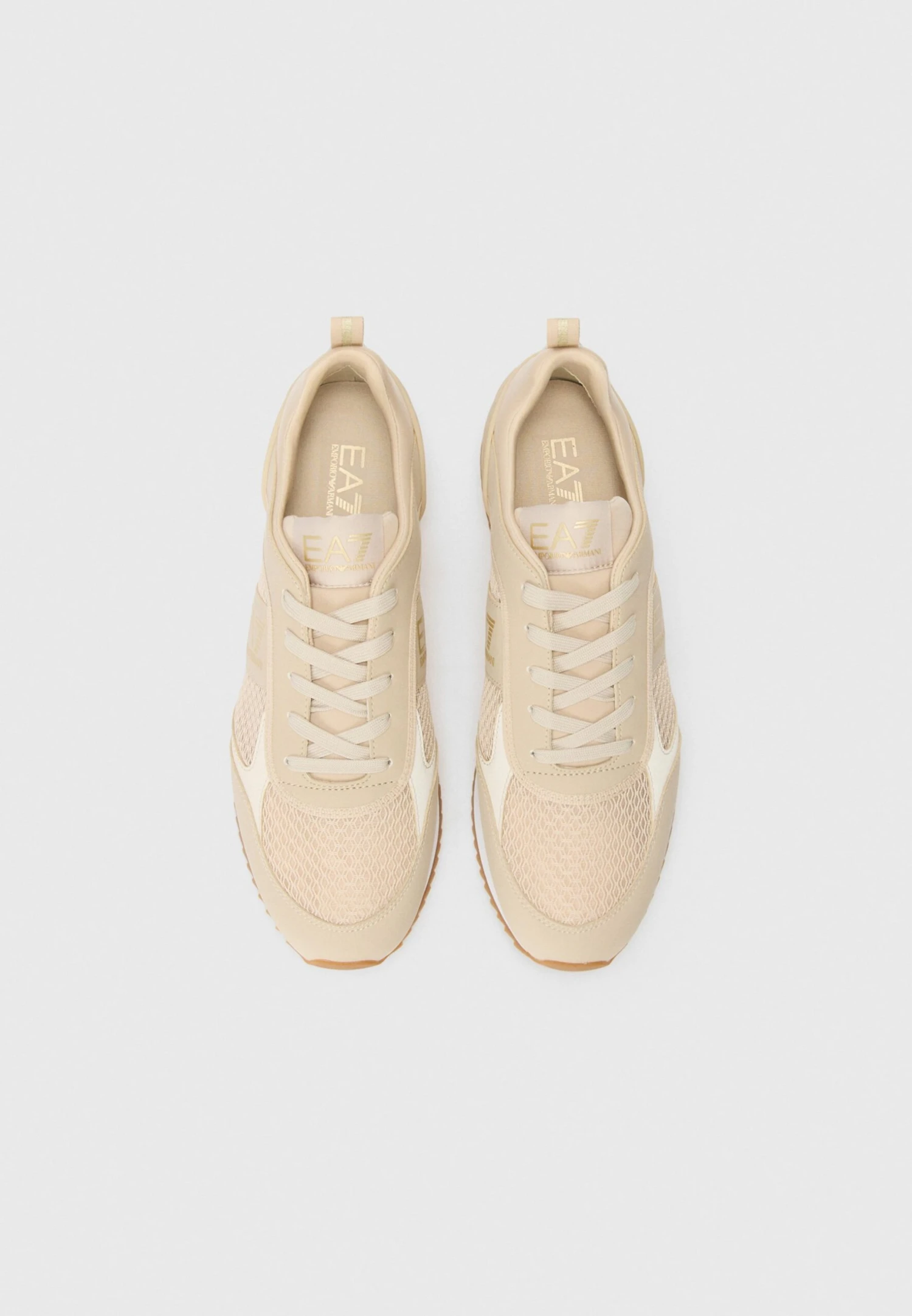 EA7 Emporio Armani UNISEX - Trainers - Cement/gold-coloured/honey 6 EA7 Emporio Armani UNISEX - Trainers - Cement/gold-coloured/honey - Image 4