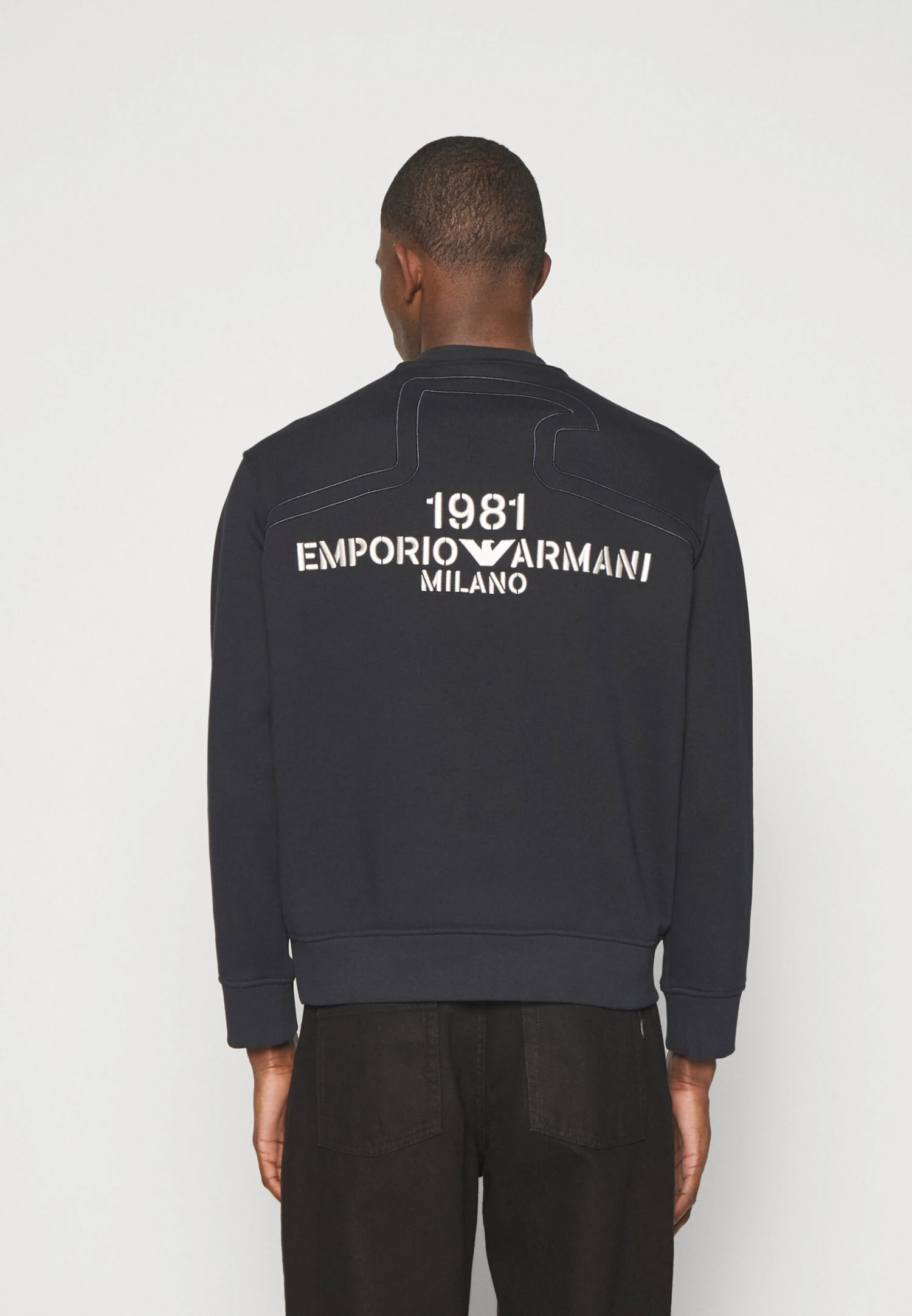 Emporio Armani Felpa - Sweatshirt - Blu Navy 6 Emporio Armani Felpa - Sweatshirt - Blu Navy - Image 4
