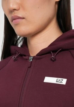 EA7 Emporio Armani Zip-up Sweatshirt - Bordeaux 15 EA7 Emporio Armani Zip-up Sweatshirt - Bordeaux -Total Wear Store 316bfebfb43c421284b590fb9a394ba5