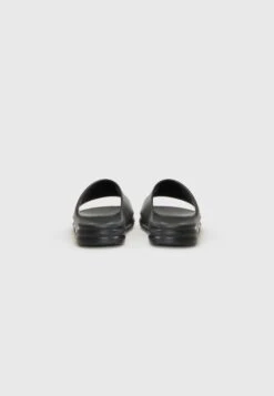 EA7 Emporio Armani CRUSHER DISTANCE - Slippers - Black/silver-coloured -Total Wear Store 31c76de0a08d44c1961e21f4134fb469