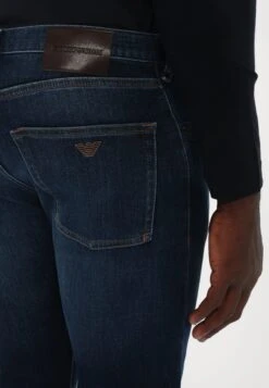 Emporio Armani POCKETS PANT - Straight Leg Jeans - Medium Blue Denim -Total Wear Store 3214ade99661424db08a7404fe9a63bf