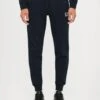 EA7 Emporio Armani TRAIN LINES - Tracksuit Bottoms - Blue -Total Wear Store 3256e4c7273a4311983b6763fed925cc