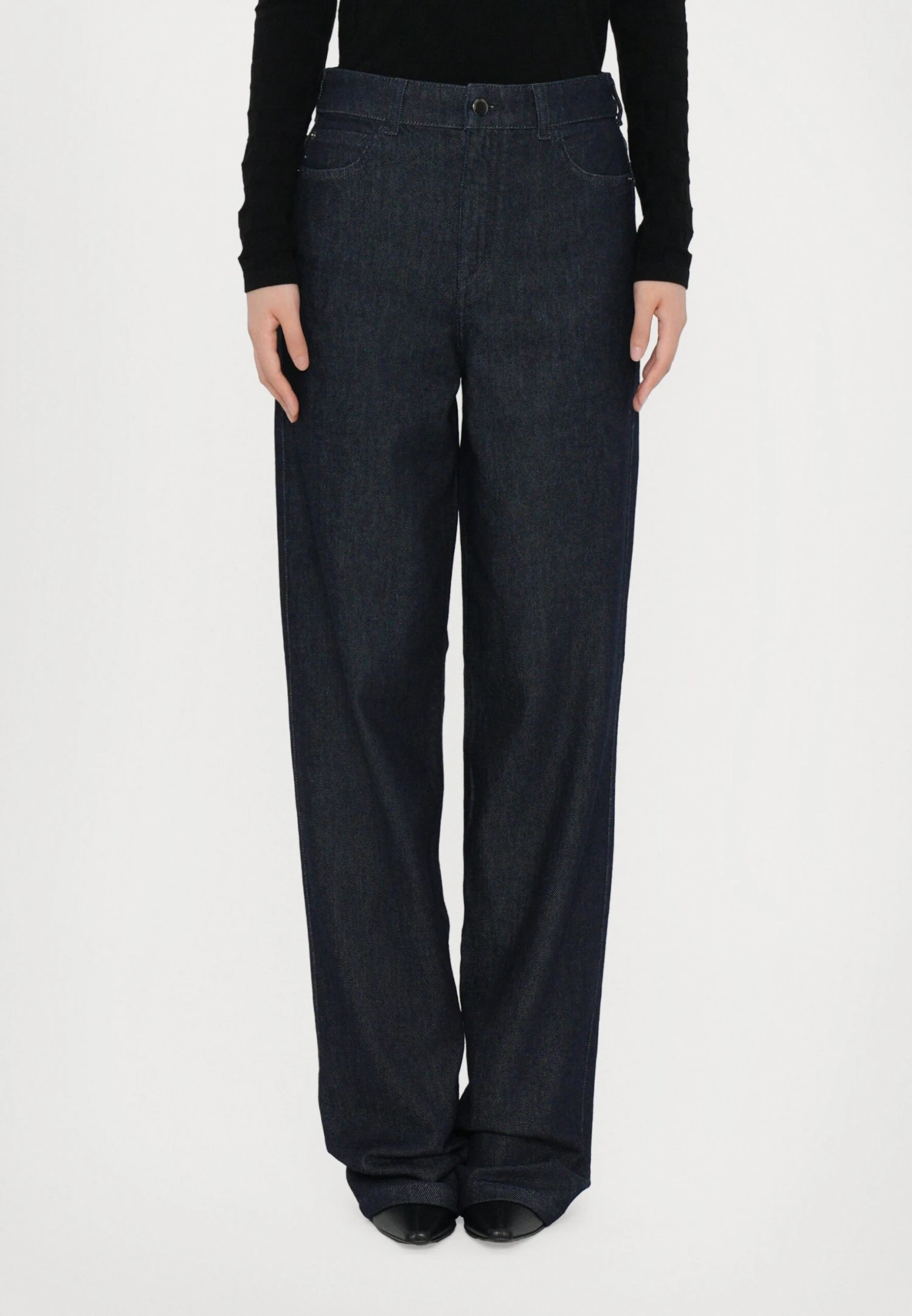 Emporio Armani POCKETS PANT - Relaxed Fit Jeans - Blue Denim 3 Emporio Armani POCKETS PANT - Relaxed Fit Jeans - Blue Denim