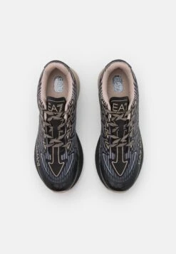 EA7 Emporio Armani Crusher Distance Trail Unisex - Trainers - Black/Oxford Tan -Total Wear Store 33396260864e4d1598a8c272ff8fe166