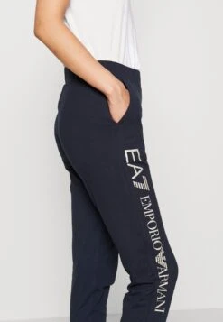 EA7 Emporio Armani Trouser - Tracksuit Bottoms - Navy Blue/Light Gold -Total Wear Store 33dcd79f6e814cc9861a17e02efbc226