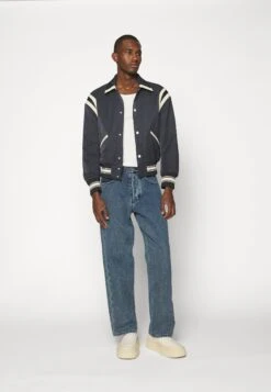 Emporio Armani Bomber Jacket - Blu Navy -Total Wear Store 34224f96011d4051a106b1ea90c3add4