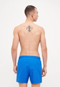 EA7 Emporio Armani BEACHWEAR - Swimming Shorts - Turkish Sea/silver -Total Wear Store 346c7ef8def54d8ca9c0e7510764fd30