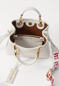 Emporio Armani MY EA - Handbag - Bianco/cuoio -Total Wear Store 346e71efb726453fa7346c41e95005a4
