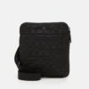 Emporio Armani Flat Messenger Bag Unisex - Across Body Bag - Black -Total Wear Store 34a427b368184cd78ee250cc23687918