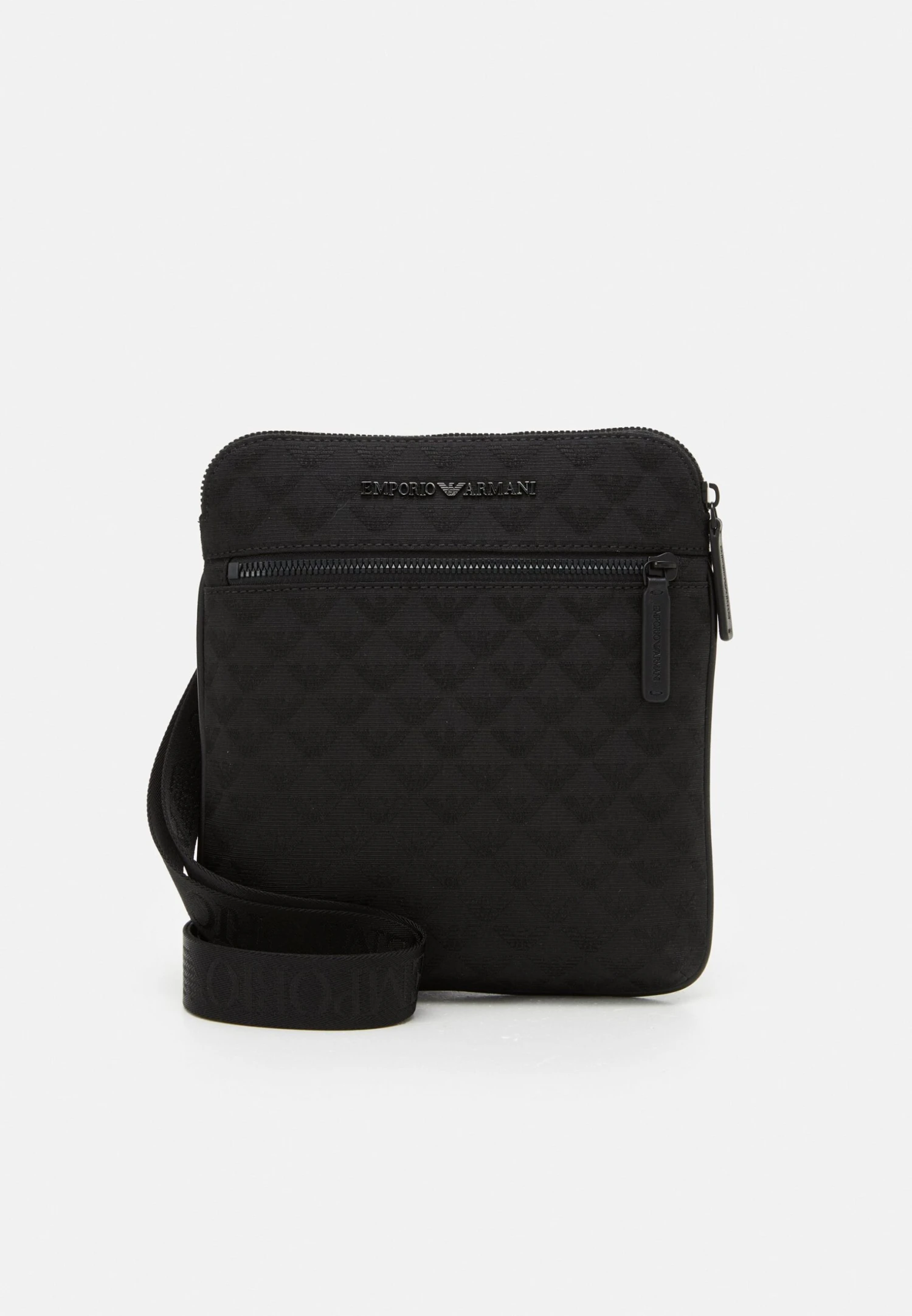 Emporio Armani Flat Messenger Bag Unisex - Across Body Bag - Black 3 Emporio Armani Flat Messenger Bag Unisex - Across Body Bag - Black