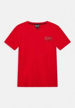 EA7 Emporio Armani Core Unisex - Basic T-Shirt - Rosso