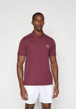 EA7 Emporio Armani TENNIS PRO - Polo Shirt - Bordeaux