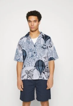 Emporio Armani Cardigan - White/Blue