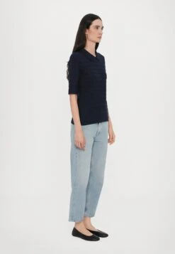 Emporio Armani JUMPER - Jumper - Navy Blue -Total Wear Store 35534a2f695e432da5c3fd0515bcaa80