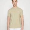 EA7 Emporio Armani Tennis Pro Serafino - Print T-Shirt - Oxford Tan