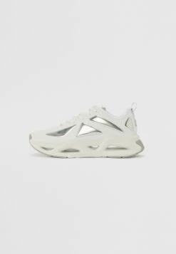 EA7 Emporio Armani INFINITY MIRROR UNISEX - Trainers - White/silver