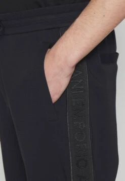 Emporio Armani Trouser - Tracksuit Bottoms - Blue Navy -Total Wear Store 35e6c38e9a7a457585bb581461dcabc2